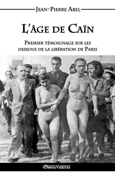 Cover for Jean-Pierre Abel · L'age de Cain (Paperback Book) (2016)