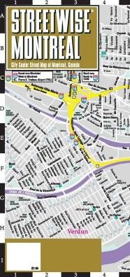 Streetwise Montreal Map - Laminated City Center Street Map of Montreal, Canada - Michelin Streetwise Maps - Michelin - Bøker - Michelin Editions des Voyages - 9782067230156 - 15. februar 2018