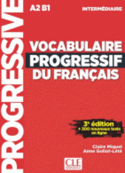 Cover for Anne Goliot-Lete · Vocabulaire progressif du francais - Niveau intermediaire (A2/B1) + CD (Paperback Book) (2017)