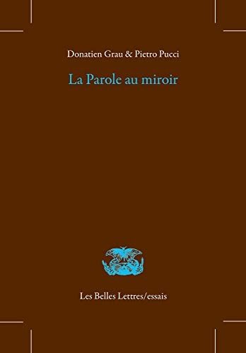 Cover for Donatien Grau · Parole Au Miroir (Book) (2022)