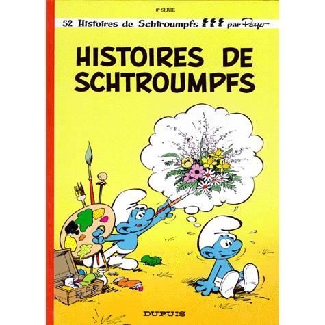 Cover for Peyo · Les Schtroumpfs: Histoires de Schtroumpfs (Gebundenes Buch) (1972)