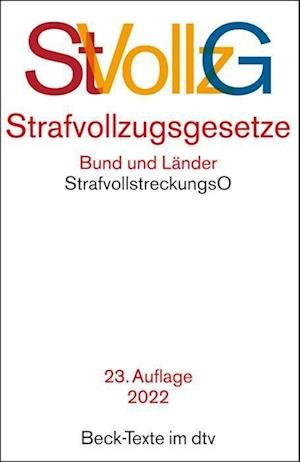 Cover for Dtv Verlagsgesellschaft · Strafvollzugsgesetze (Paperback Bog) (2022)