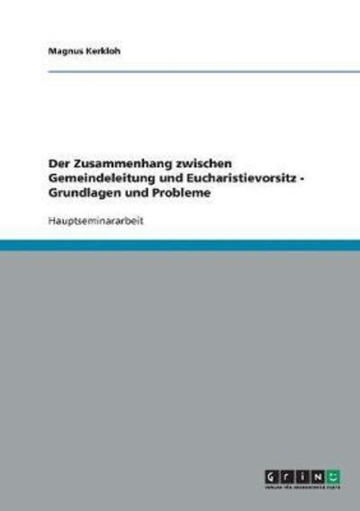 Cover for Kerkloh · Der Zusammenhang zwischen Gemei (Book) [German, 1. edition] (2013)
