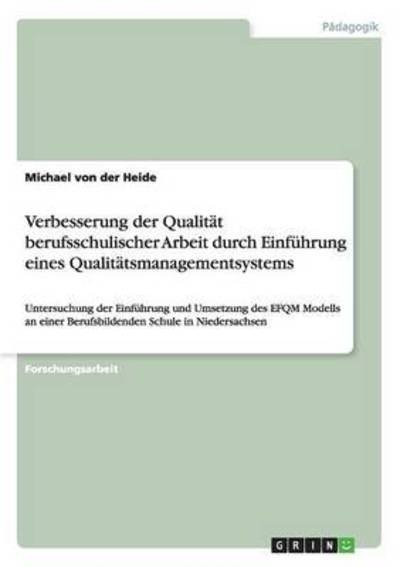 Cover for Heide · Verbesserung der Qualität (Book) (2015)