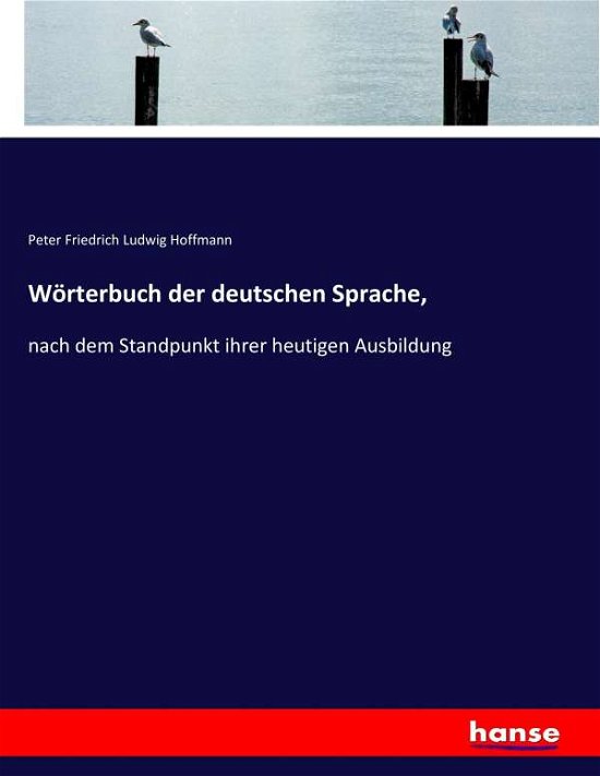Cover for Hoffmann · Wörterbuch der deutschen Sprac (Book) (2017)
