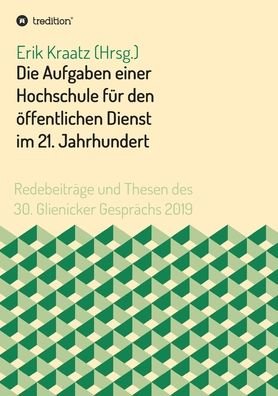 Cover for Kraatz · Die Aufgaben einer Hochschule fü (Buch) (2019)