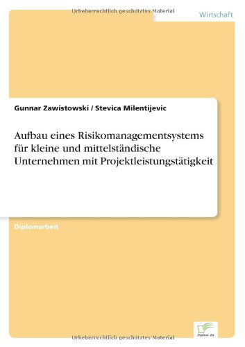 Aufbau eines Risikomanagementsystems fur kleine und mittelstandische Unternehmen mit Projektleistungstatigkeit - Gunnar Zawistowski - Books - Diplom.de - 9783838693156 - February 5, 2006