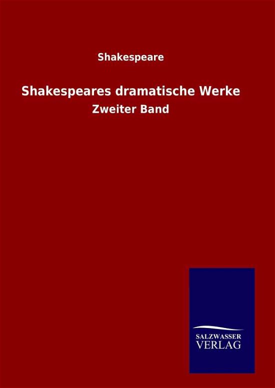 Cover for Shakespeare · Shakespeares Dramatische Werke (Hardcover Book) (2015)