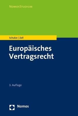 Cover for Schulze · Europäisches Vertragsrecht (Bog) (2020)