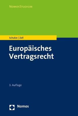 Cover for Schulze · Europäisches Vertragsrecht (Book) (2020)