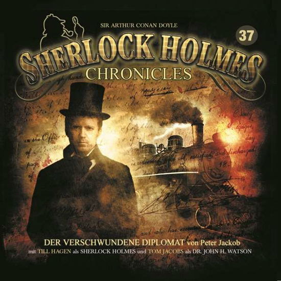 Der Verschwundene Diplomat Folge 37 - Sherlock Holmes Chronicles - Muzyka - WINTERZEIT - 9783960660156 - 17 marca 2017