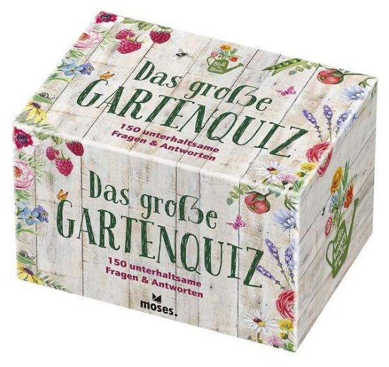 Das große Gartenquiz (Spiel) - Vogel - Boeken -  - 9783964550156 - 