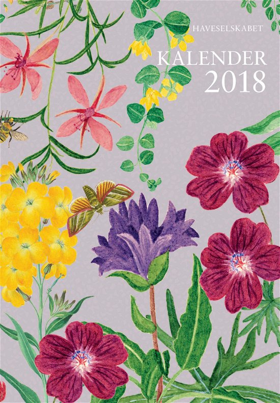 Cover for Gyldendal · Haveselskabet Kalender 2018 (Innbunden bok) [1. utgave] (2017)