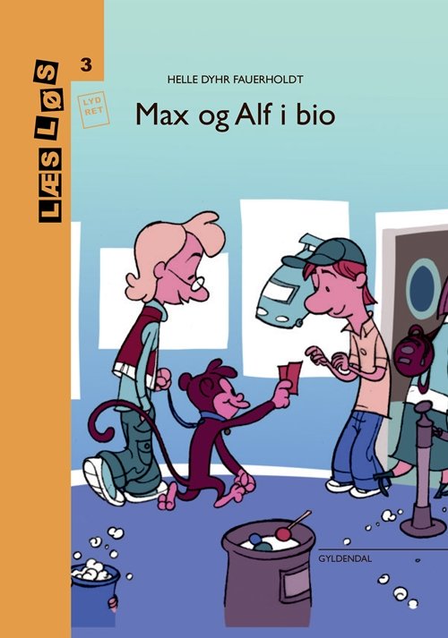 Cover for Helle Dyhr Fauerholdt · Læs løs 3: Max og Alf i bio (Gebundesens Buch) [2. Ausgabe] (2018)