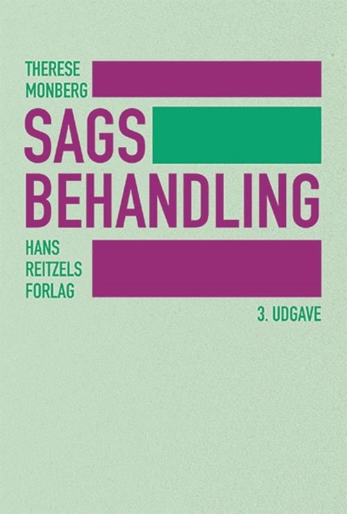 Therese Monberg · Sagsbehandling (Sewn Spine Book) [3e édition] (2024)