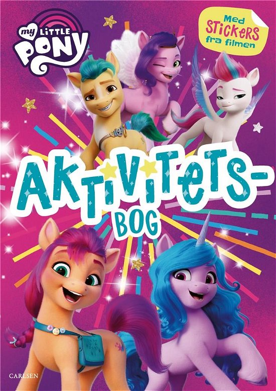 Cover for Hasbro · My Little Pony aktivitetsbog (kolli 6) (Hæftet bog) [1. udgave] (2021)