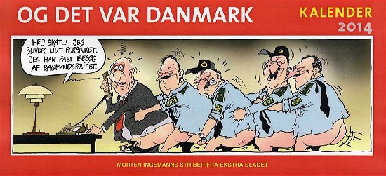 Cover for Morten Ingemann · Og det var Danmark - kalender 2014 (Innbunden bok) [1. utgave] [Indbundet] (2013)