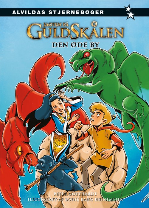 Cover for Peter Gotthardt · Jagten på guldskålen: Jagten på guldskålen 3: Den øde by (Bound Book) [1st edition] (2019)