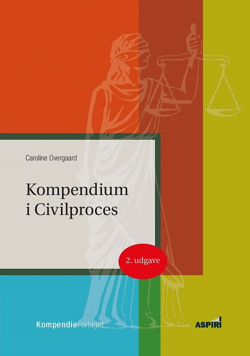Cover for Caroline Overgaard · Kompendium i civilproces (Hæftet bog) [1. udgave] (2021)