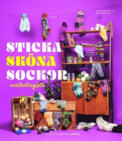 Cover for Lotta Lundin · Sticka sköna sockor med Knitting Lotta (Bound Book) (2024)