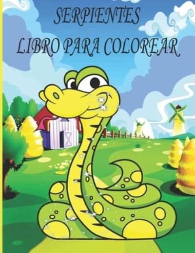Cover for Ab Draw Publicacion · Serpientes Libro Para Colorear: Libro de colorear para ninos, ninos y ninas, ninos pequenos, hermosas ilustraciones para todas las edades. (Paperback Bog) (2022)