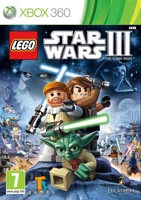 Cover for Spil-xbox · LEGO Star Wars III: The Clone Wars (X360) (2011)