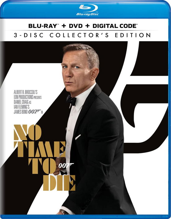 Cover for No Time to Die (Blu-ray) (2021)