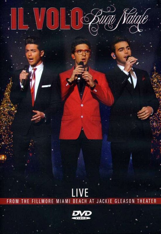 Cover for Il Volo · Buon Natale Live from the Fillmore Miami Beach at Jackie Gle (DVD) (2013)