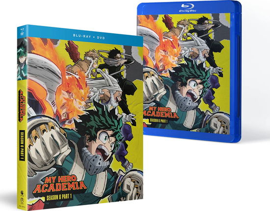 Cover for BD Combo · My Hero Academia - Season 6 Part 1 (BD / Dvd) (DVD) (2023)