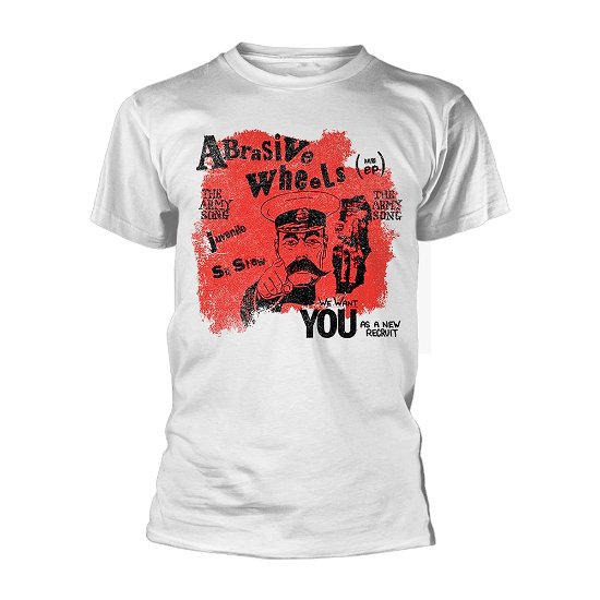 Cover for Abrasive Wheels · Army Song (White) (T-shirt) [size XXL] [White edition] (2021)