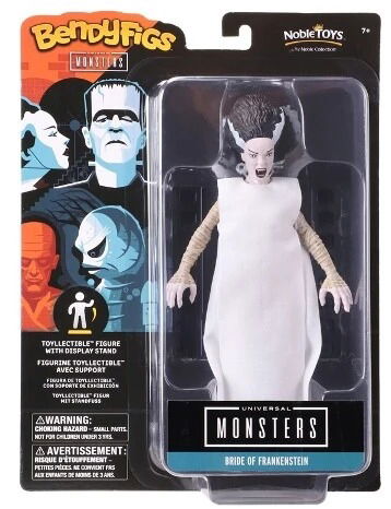 Universal Bride Of Frankenstein Bendyfig Figurine - Universal - Mercancía - UNIVERSAL - 0849421007157 - 1 de diciembre de 2020