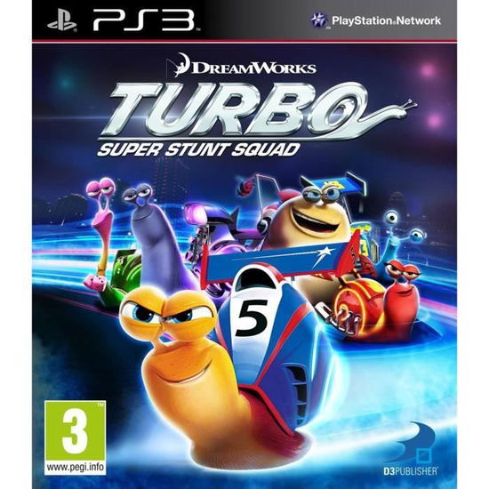 Cover for Playstation 3 · Turbo : Equipe de Cascadeurs (PS4) (2019)