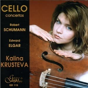 Cover for Schumann / Elgar / Krusteva · Cello Cto E Minor Op 85 / Cell (CD) (1999)