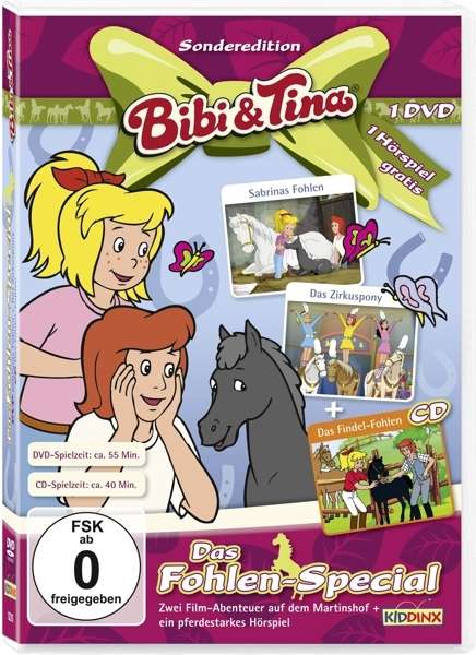 Cover for Bibi Und Tina · Bibi &amp; Tina,Fohlen-Spezial.DVD+CD.12215 (Book) (2013)