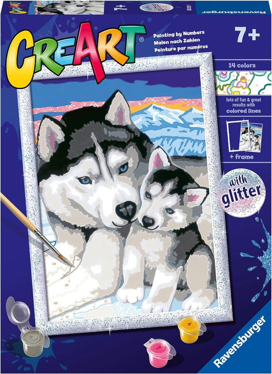 Cover for Ravensburger: Creart Serie D · Husky (MERCH)