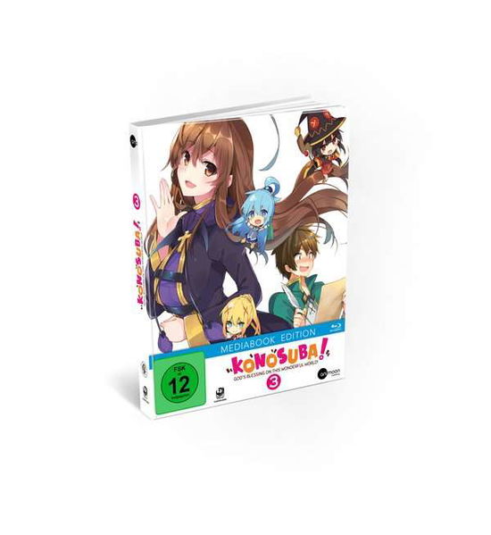 Cover for Konosuba · Konosuba Vol.3 (Blu-ray) (Mediabook) (Blu-ray) (2020)