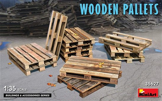 Cover for MiniArt · 1/35 Wooden Pallets 12 Pc. (Toys)