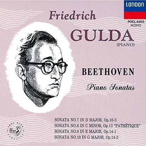 Cover for Friedrich Gulda · Beethoven: Piano Sonatas 7-9 (CD) (2015)