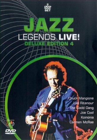 Cover for Jazz Legends Live Deluxe Edition 4 (DVD) (2017)