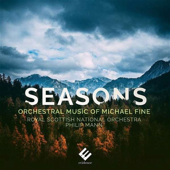 Cover for Royal Scottish National Orchestra / Philip Mann / Sharon Roffman / Vesna Stefanovic-gruppman · Seasons: Orchestral Music Of Michael Fine (CD) (2019)