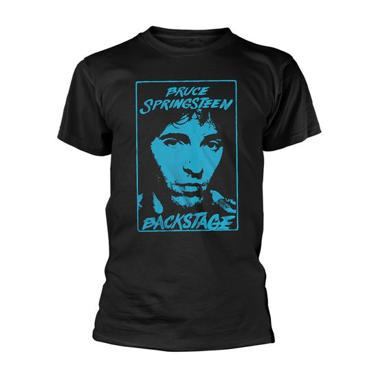 Bruce Springsteen: Backstage (T-Shirt Unisex Tg. S) - Bruce Springsteen - Fanituote - PHD - 5056012040157 - maanantai 3. helmikuuta 2020