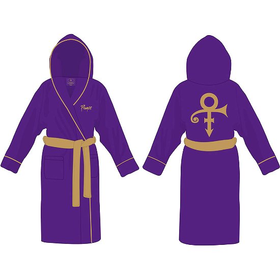 Prince Unisex Bathrobe: Symbol (Medium - Large) - Prince - Merchandise -  - 5056368633157 - 