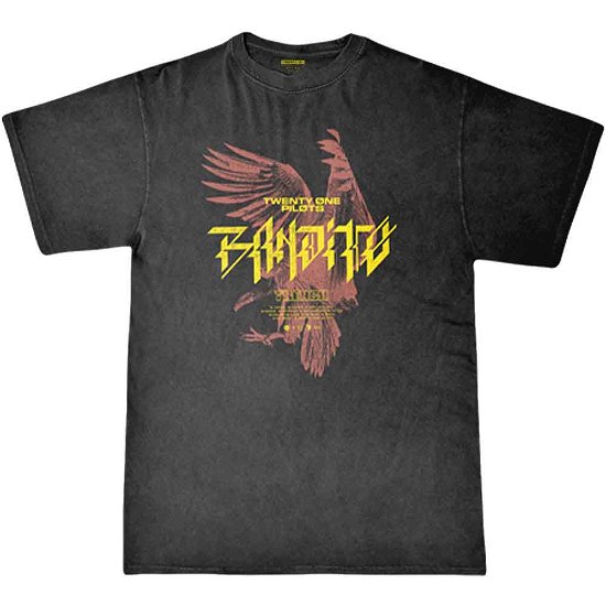 Twenty One Pilots Unisex T-Shirt: Bandito Bird - Twenty One Pilots - Marchandise -  - 5056368646157 - 