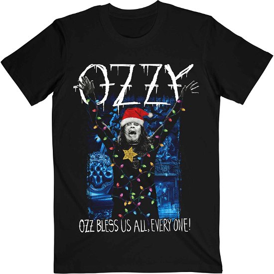 Ozzy Osbourne Unisex T-Shirt: Arms Out Holiday - Ozzy Osbourne - Merchandise -  - 5056737200157 - 