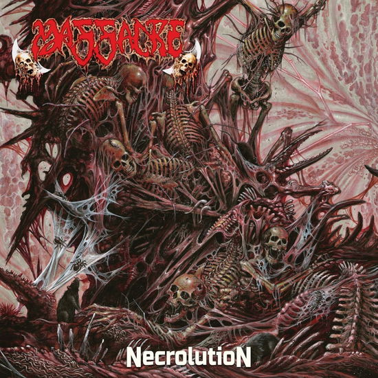 Cover for Massacre · Necrolution (Purple Vinyl LP) (LP) (2024)