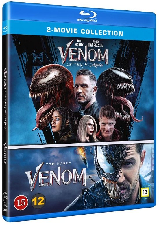Cover for Venom 1-2 Box Set (Blu-ray) (2022)