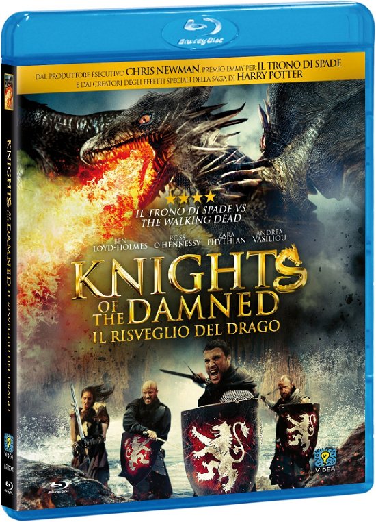 Cover for Knights Of The Damned · Knights of the damned - Il risveglio del drago (Blu-ray)