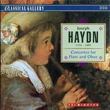 Concertos For Flute & Oboe - Franz Joseph Haydn - Muziek - CLASSICAL GALLERY - 8712177017157 - 14 april 2016
