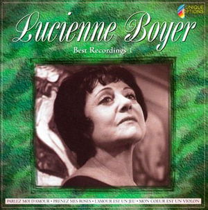 Cover for Lucienne Boyer · Best Recordings 1 (CD) (1998)