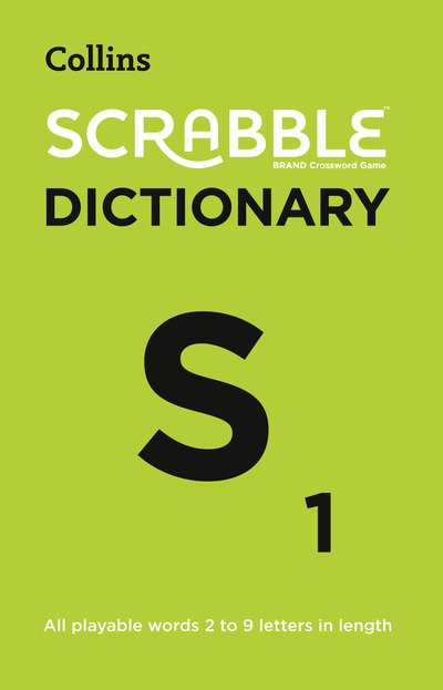 Cover for Collins Dictionaries · SCRABBLE (R) Dictionary: The Official Scrabble (R) Solver - All Playable Words 2 - 9 Letters in Length (Hardcover Book) (2019)